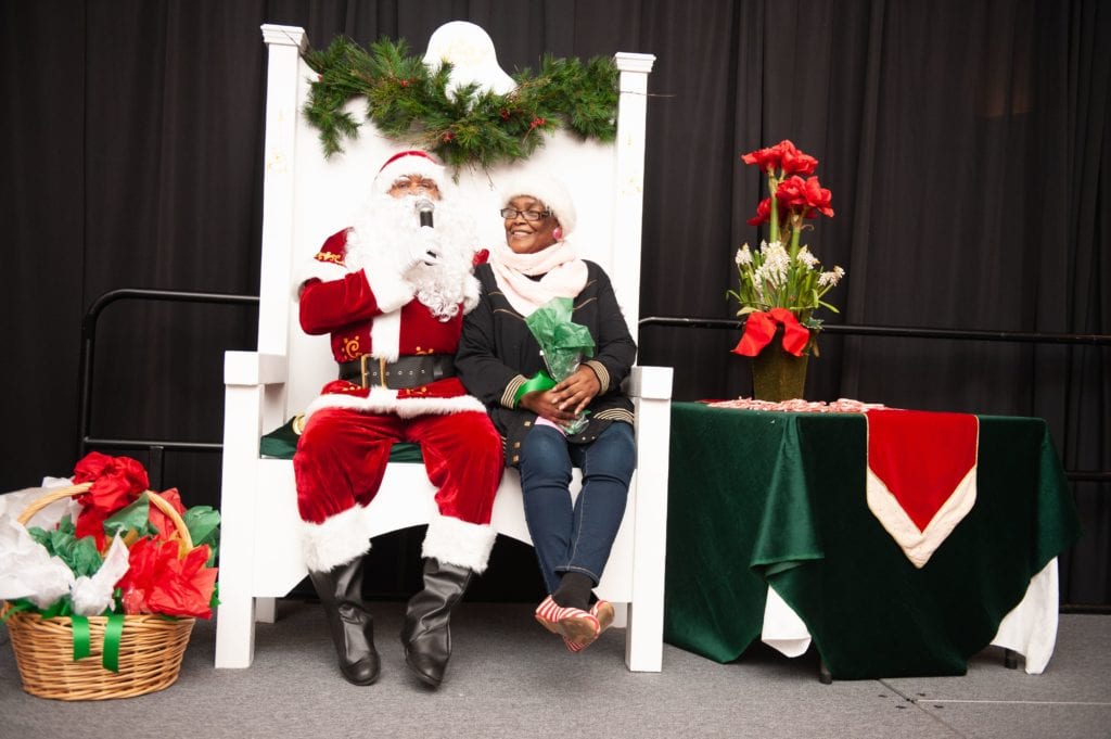 Beverly Foundation Santa with Patient