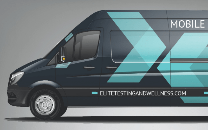 Elite testing and wellness van
