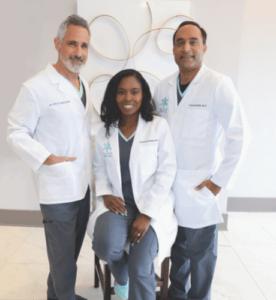 Dr. Steve Mercante, Theressa Thomas NP-C, Dr. Farhan Malik