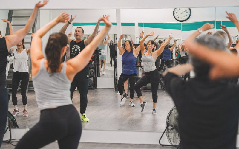 Jason Cohen Leads a Class at Dance It Off