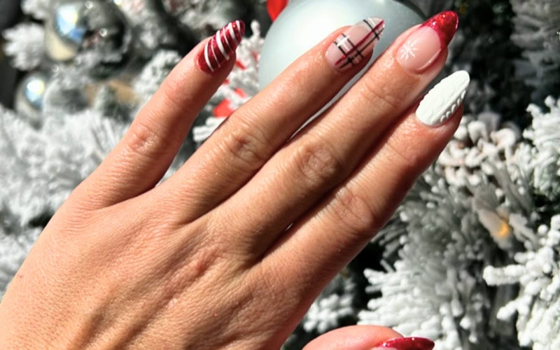 Mixed Media Nails by Sugarcoat Beauty