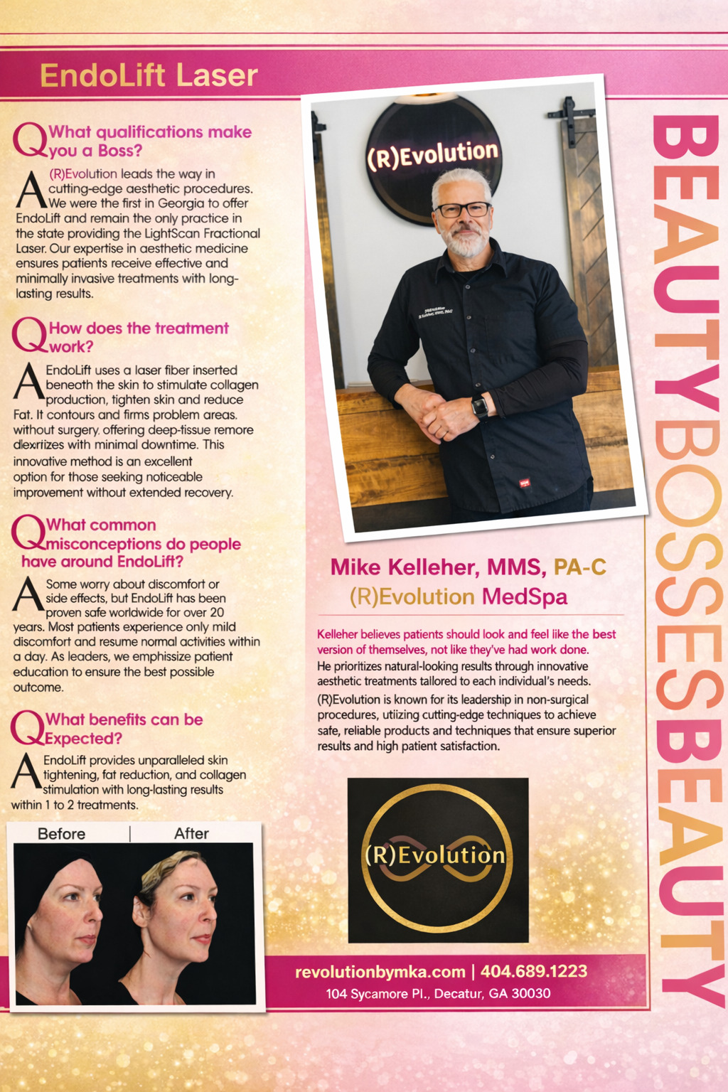 Mock Beauty Boss Layout