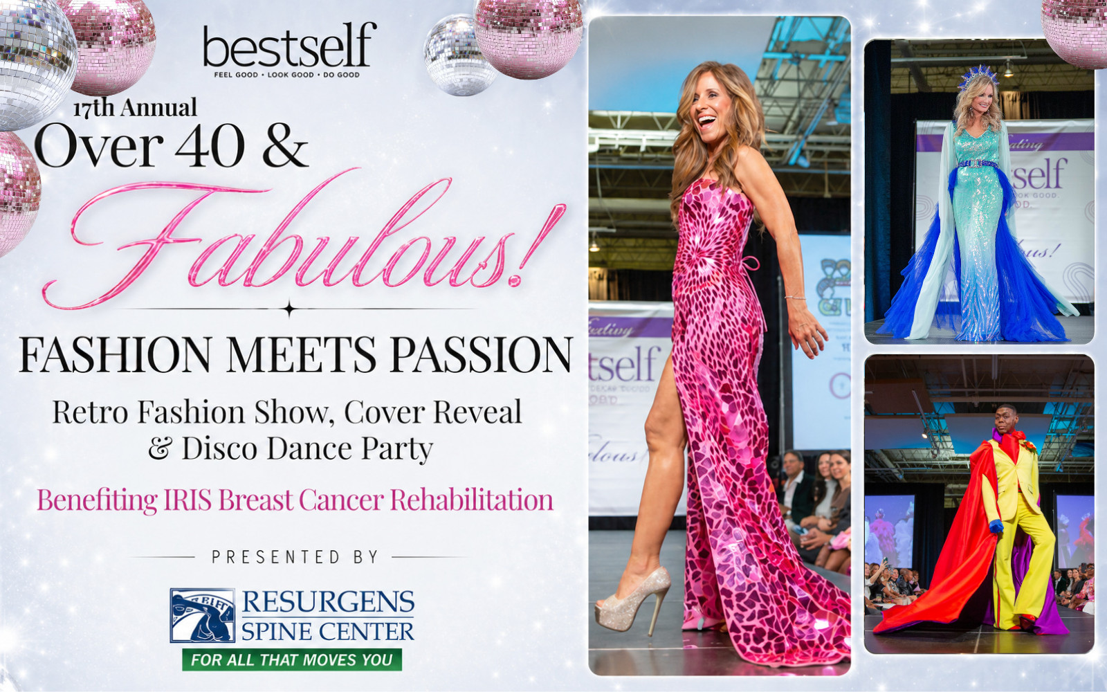 Over 40 & Fabulous Sponsorship Graphic